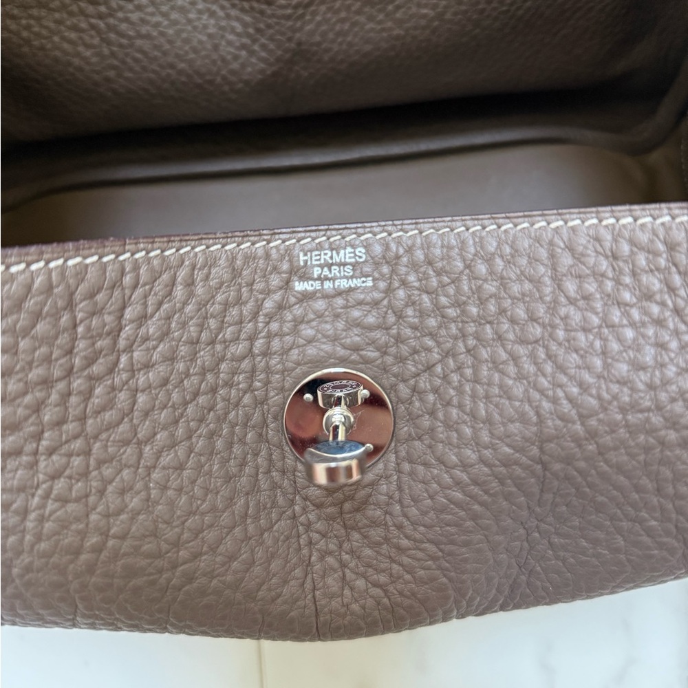 Sold Hermes Lindy Etoupe 34 - Picture 6 of 16